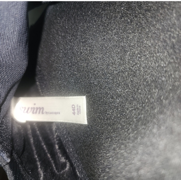 Cacique beaded bikini top ONLY 44D - Picture 4 of 4